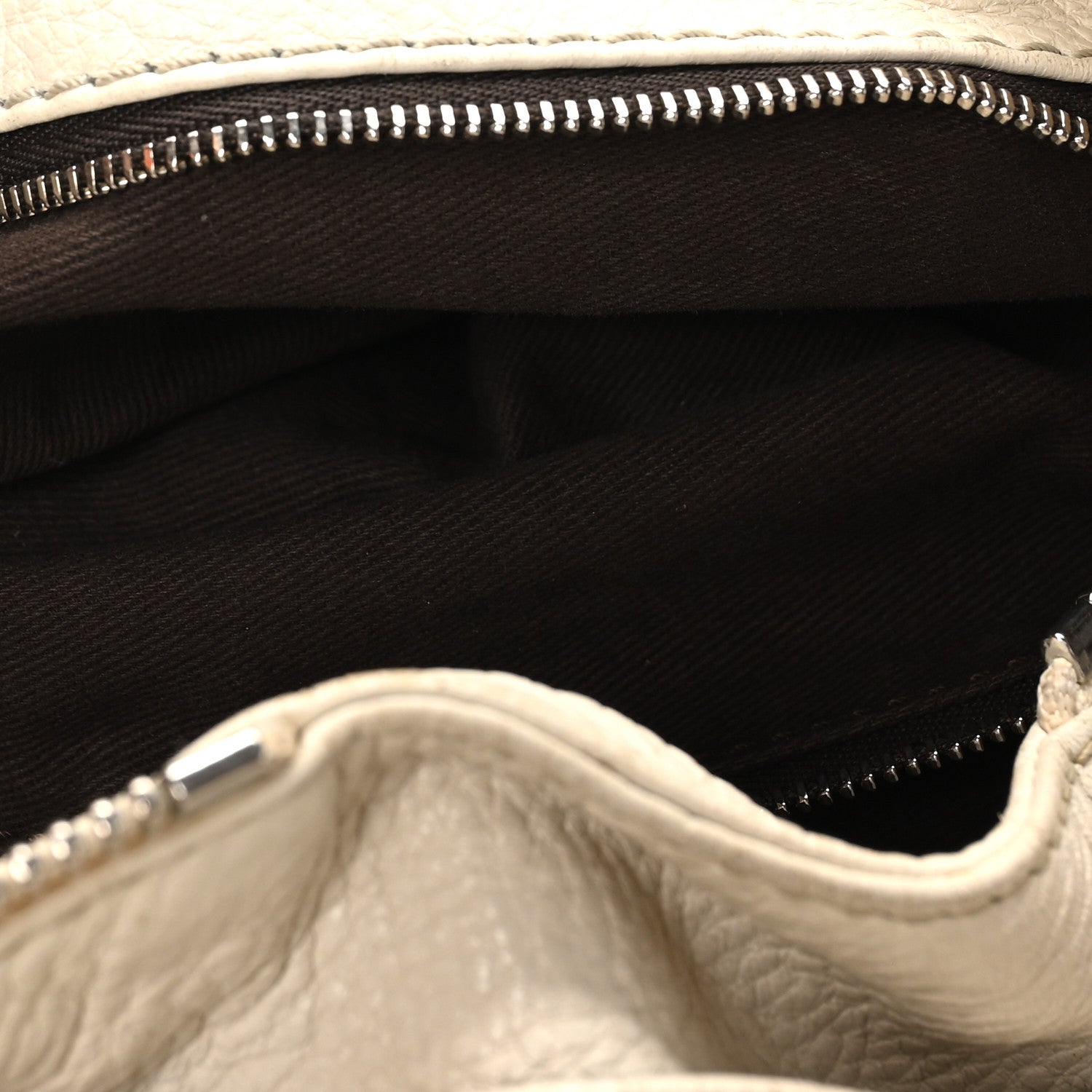 Chloe Calfskin Medium Paddington Satchel Ivory 6 of 10