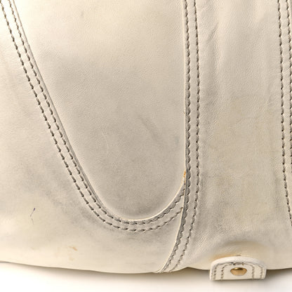Valentino Garavani Lambskin Catch Hobo White 17 of 26