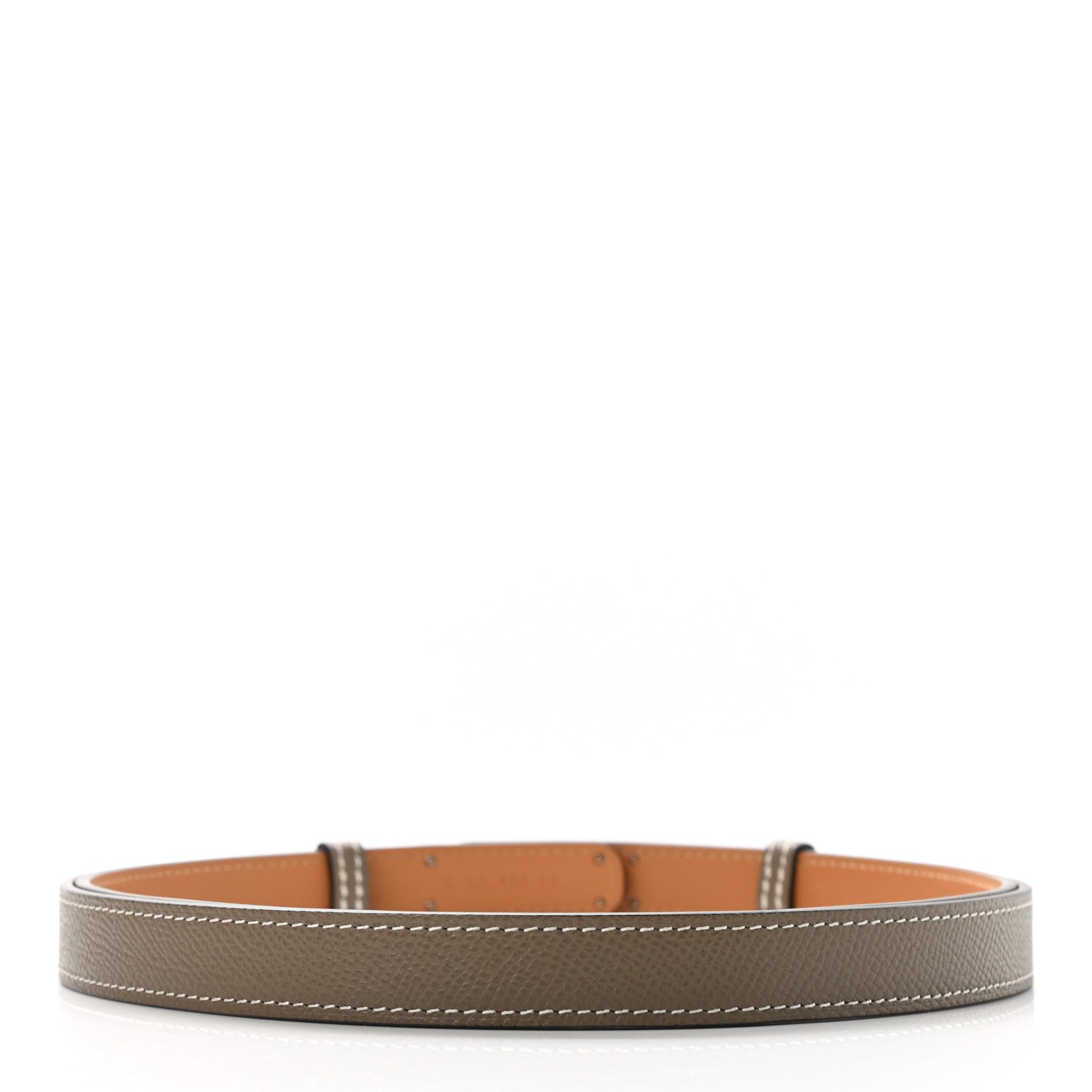 Hermes Epsom Kelly Belt Etoupe 2 of 7