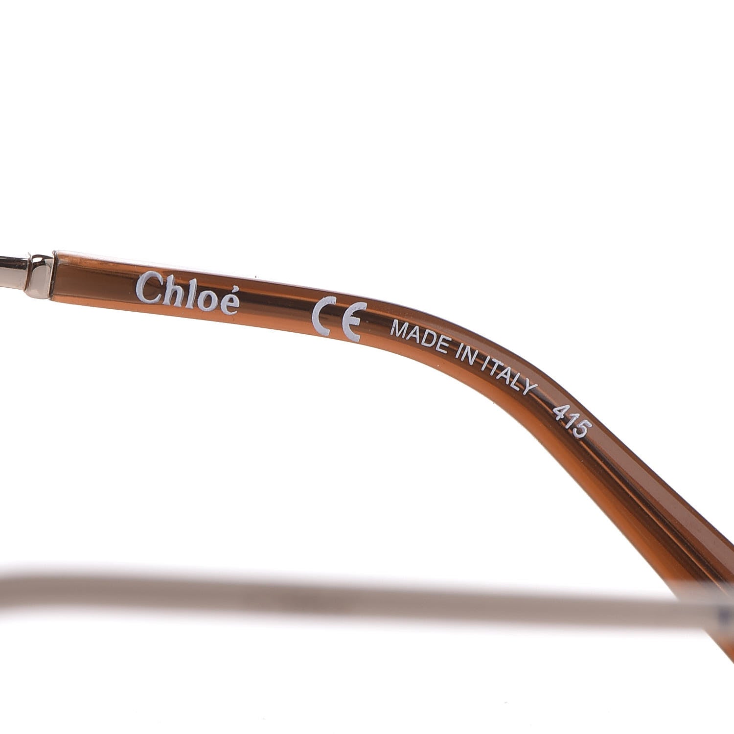 Chloe Oversized Round Carlina Oversized Round Sunglasses CE114ST Gold 5 of 7