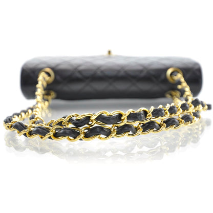 Chanel Lambskin Medium Double Flap Black 5 of 10