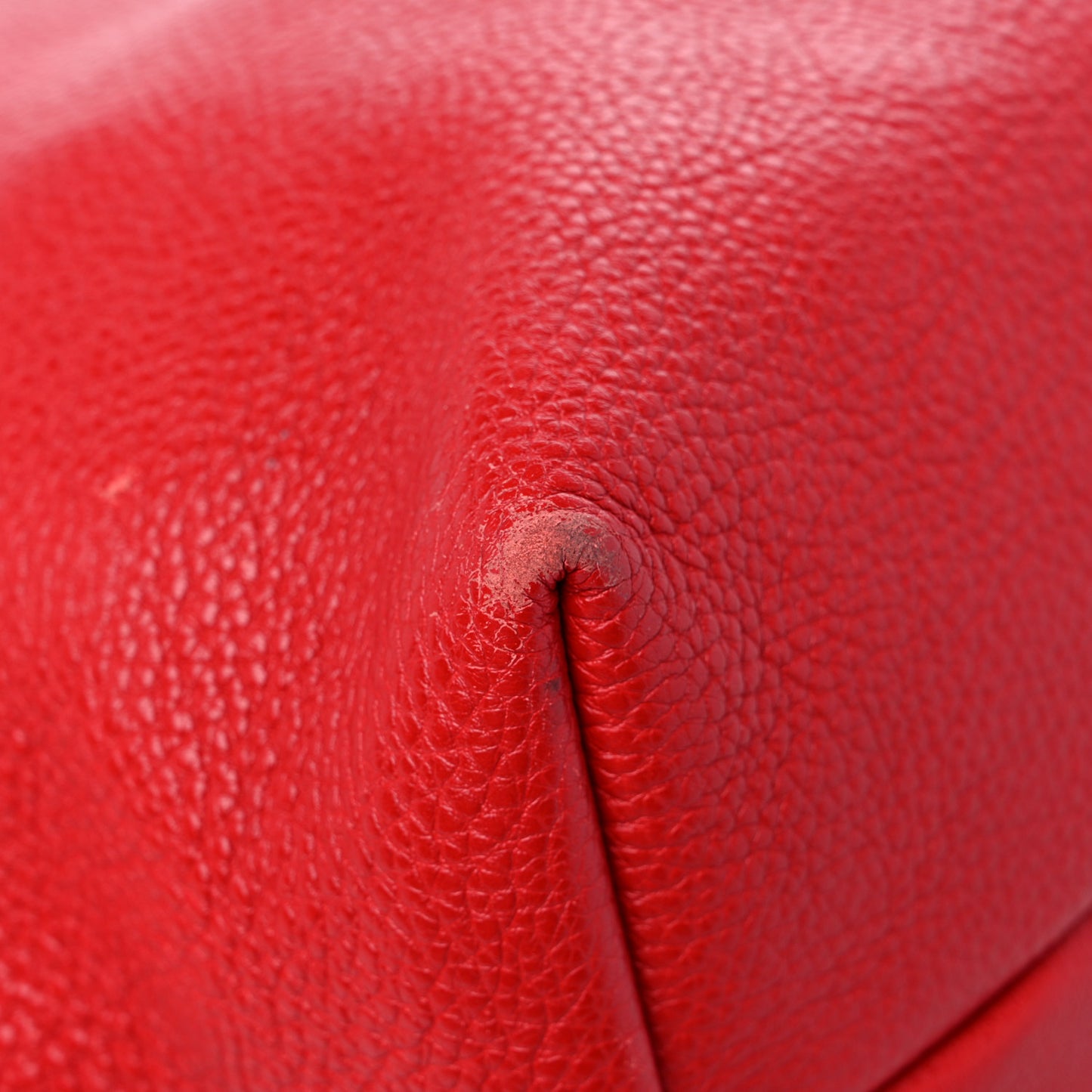 Calfskin Gina Tote Red