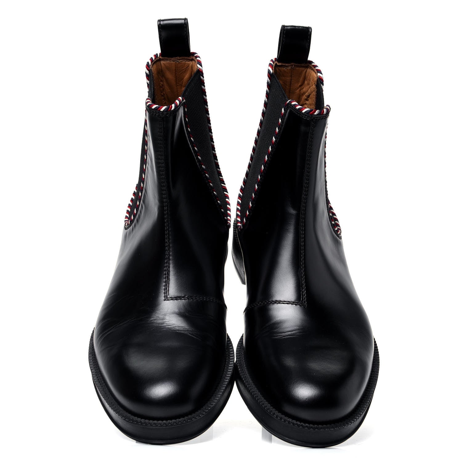 Gucci Calfskin Mens Beyond Chelsea Ankle Boots 8 Black 4 of 10