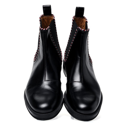 Gucci Calfskin Mens Beyond Chelsea Ankle Boots 8 Black 4 of 10