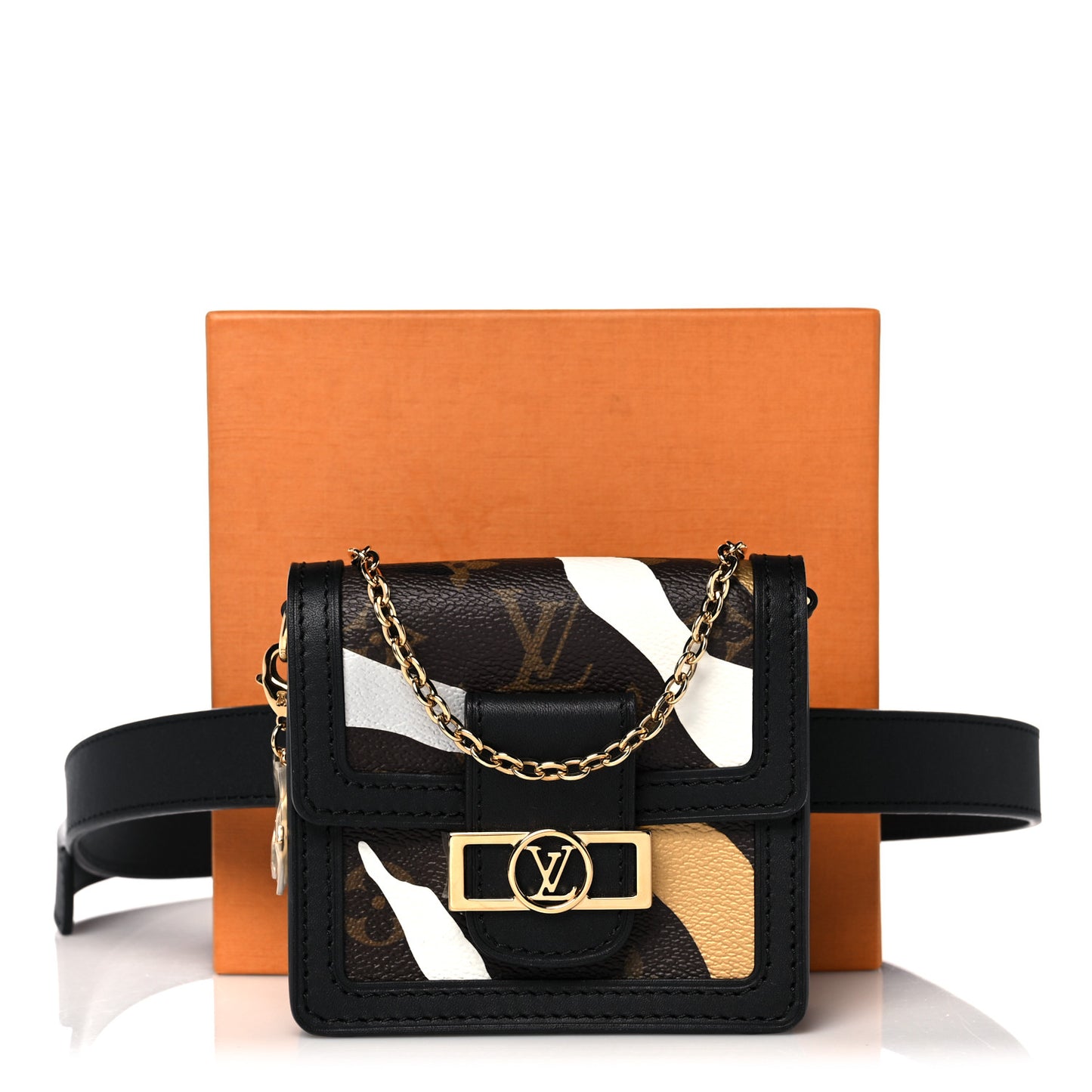 X LOL Monogram Bumbag Dauphine BB Gold Silver
