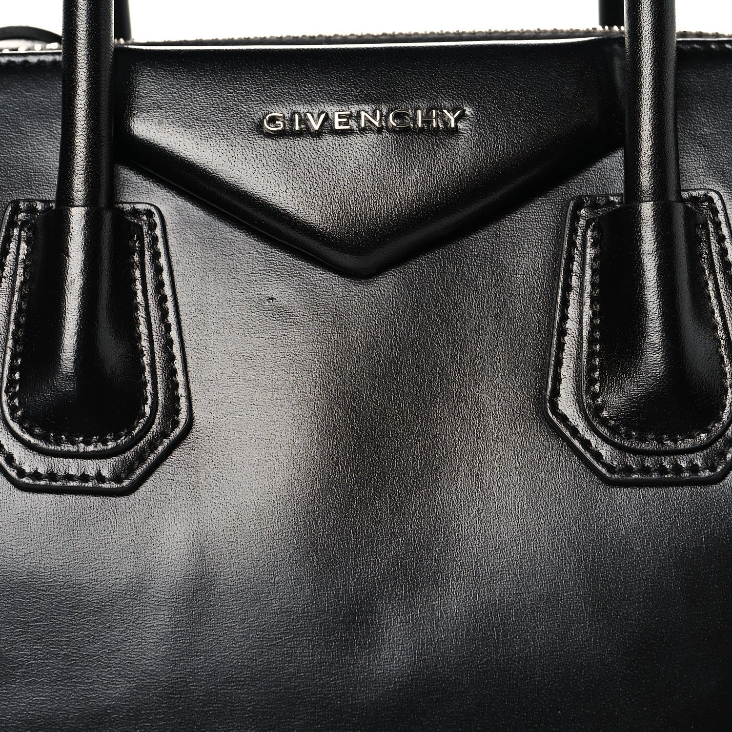 Givenchy Shiny Lord Calfskin Small Antigona Black 9 of 11