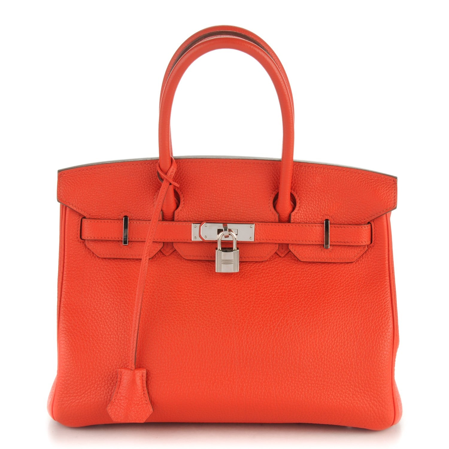 Hermes Togo Birkin 30 Capucine 1 of 27