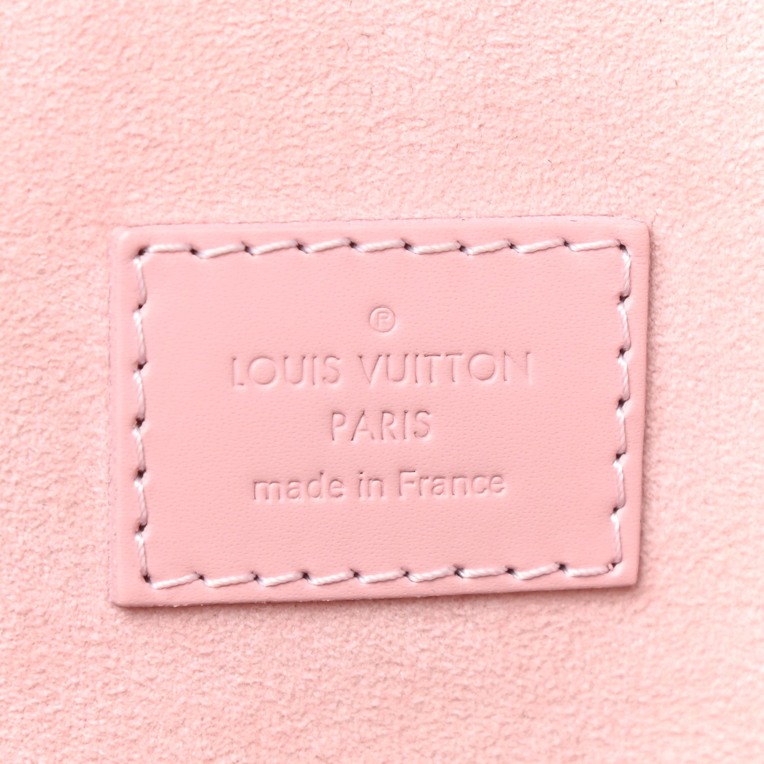 Louis Vuitton Damier Ebene Caissa Hobo Rose Ballerine 6 of 9