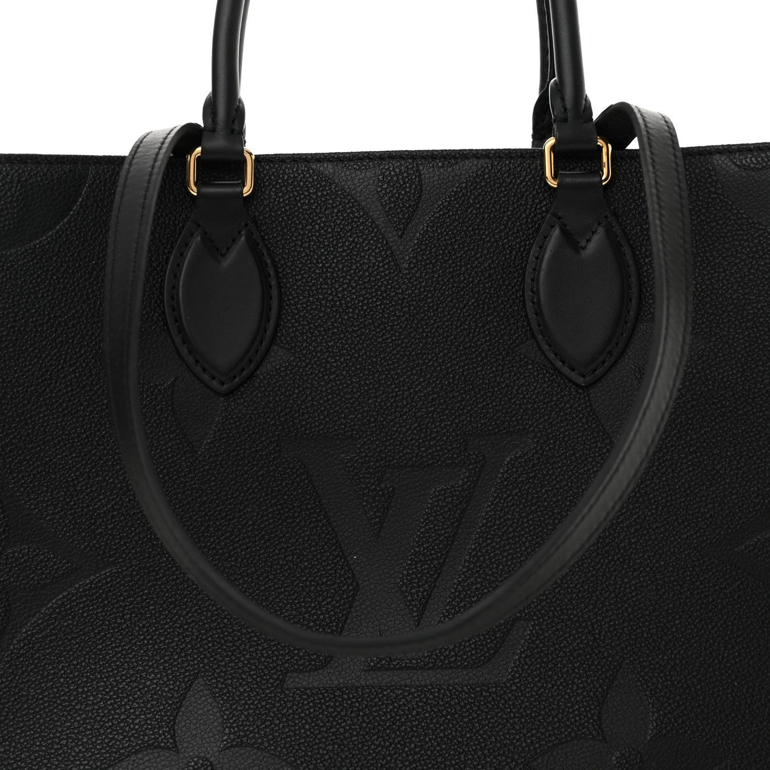 Louis Vuitton Empreinte Monogram Giant OnTheGo MM Black 7 of 14