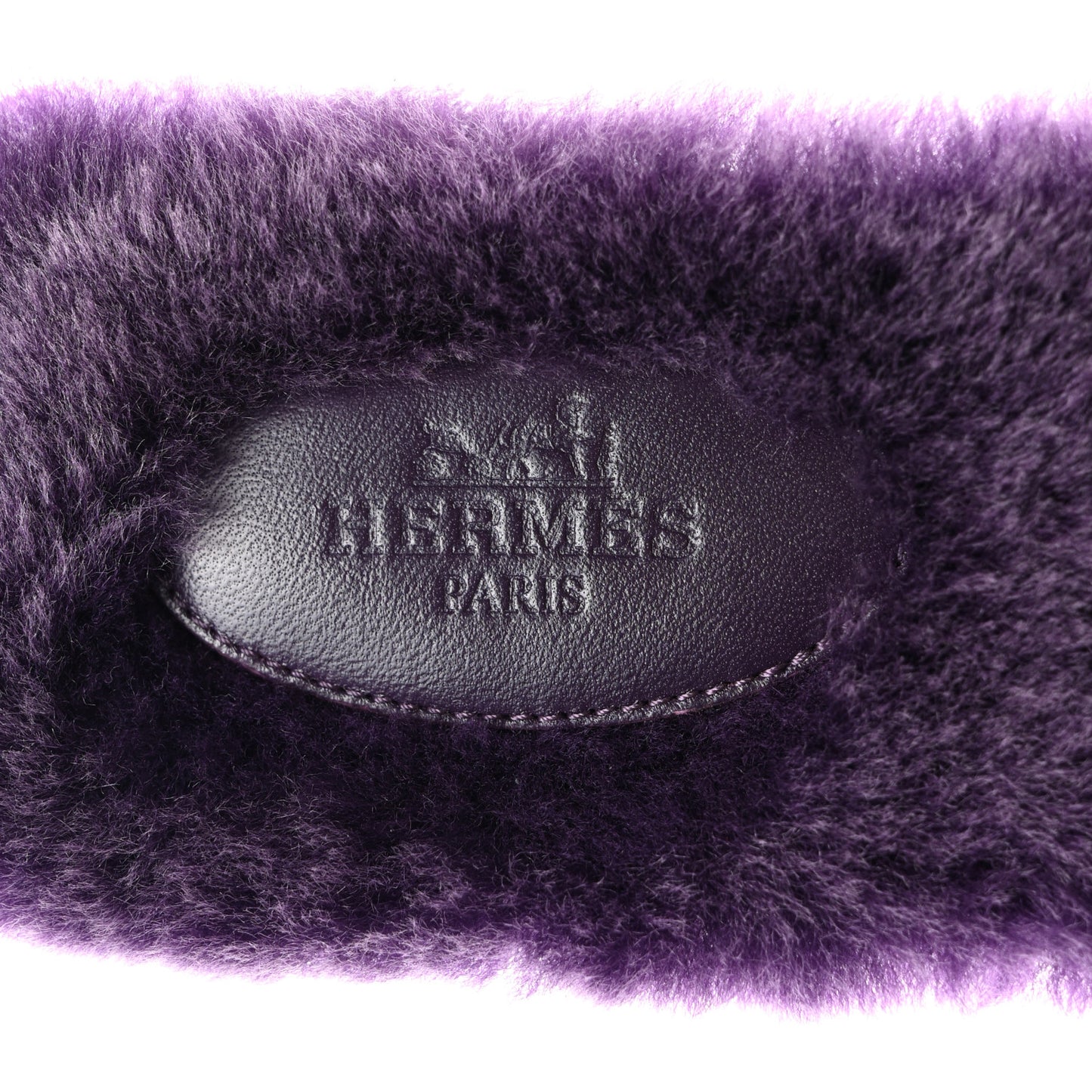 Woolskin Oran Sandals 38.5 Violet Fonce