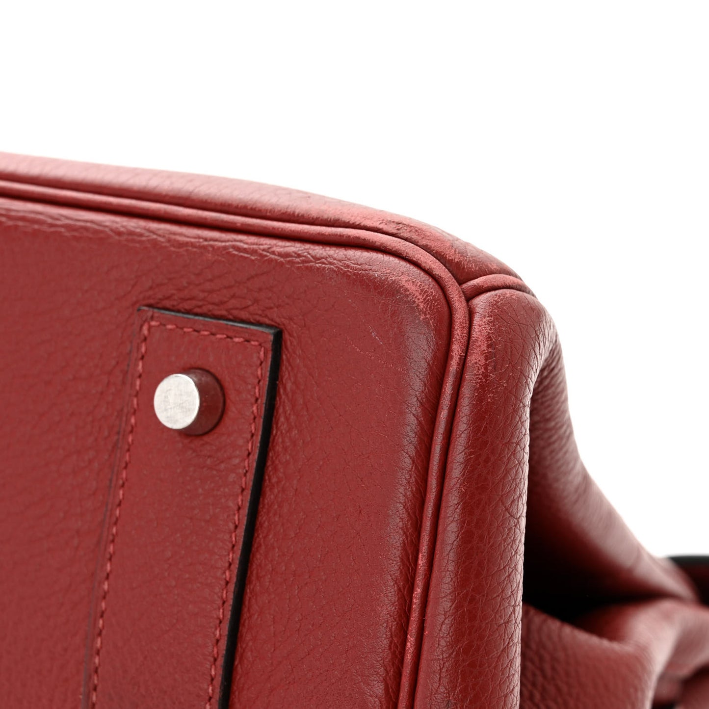 Taurillon Clemence JPG Birkin 42 Rouge H
