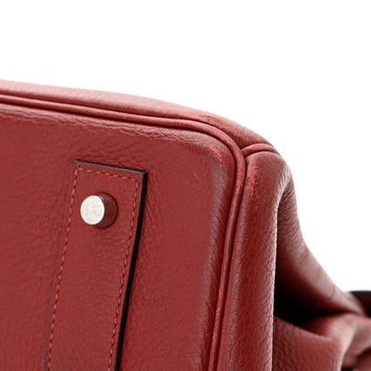 Hermes Taurillon Clemence JPG Birkin 42 Rouge H 11 of 19
