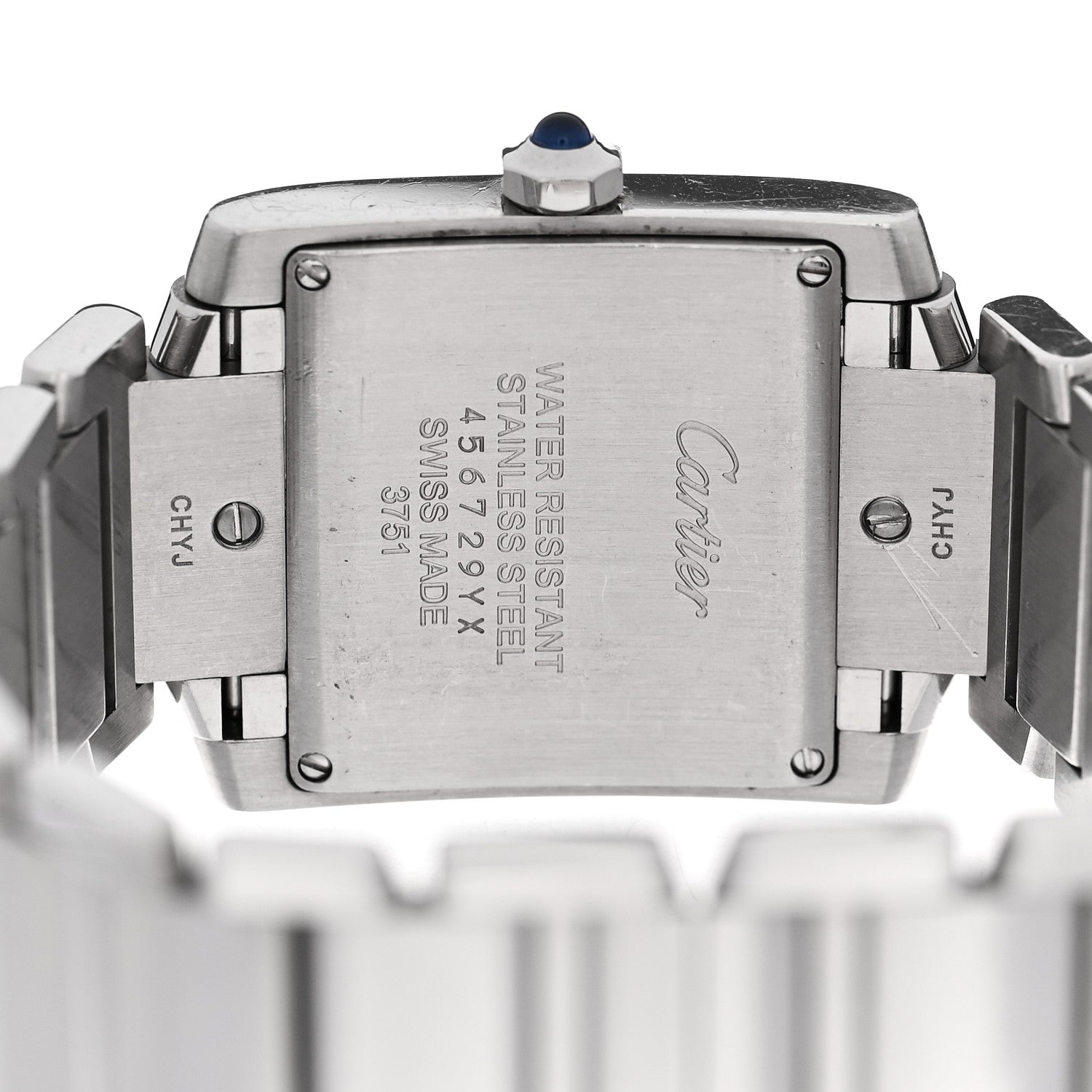 Cartier Stainless Steel 25mm Tank Francaise Quartz Watch 4 of 4