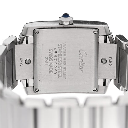 Cartier Stainless Steel 25mm Tank Francaise Quartz Watch 4 of 4