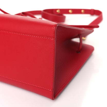 Mansur Gavriel Calfskin Mini Sun Bag Flamma 8 of 8