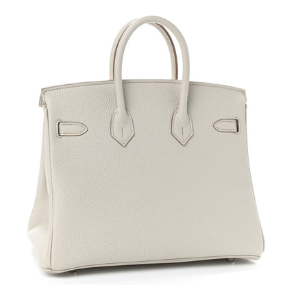 Hermes Togo Birkin 25 Beton 2 of 10