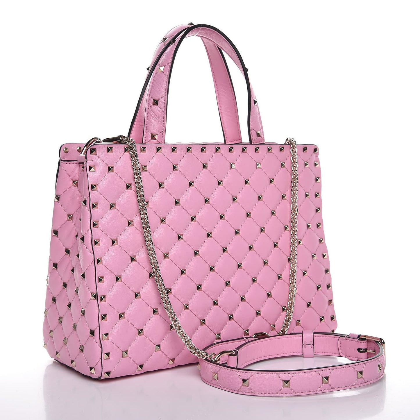 Nappa Rockstud Spike Tote Absolute
