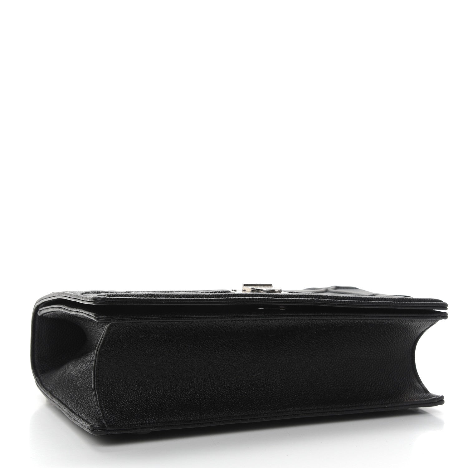 Christian Dior Grained Calfskin Medium Diorama Flap Bag Black 3 of 9
