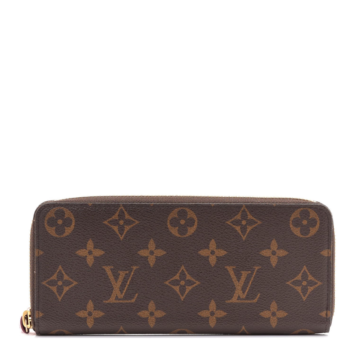 Louis Vuitton Monogram Clemence Wallet Fuchsia 1 of 8