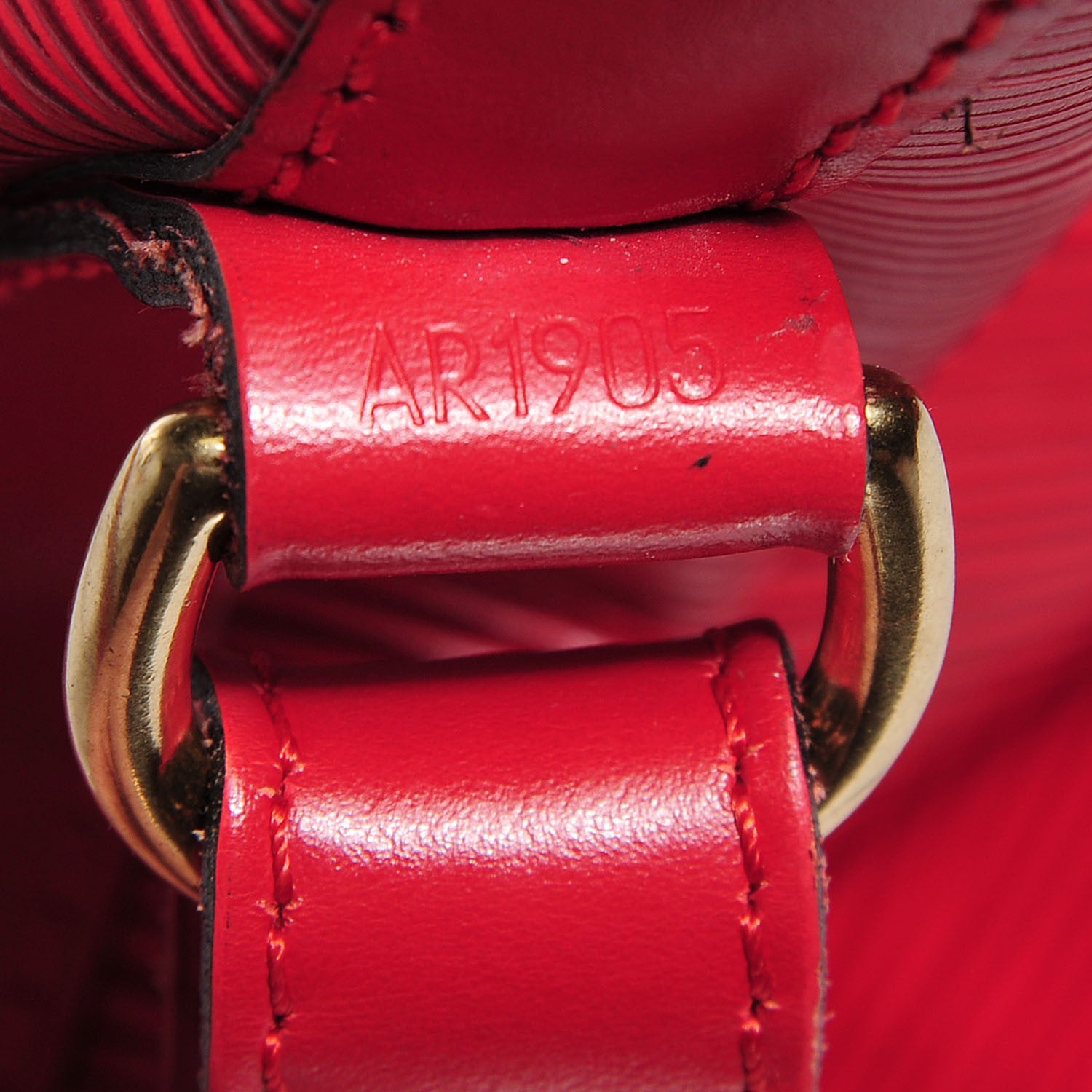 Louis Vuitton Epi Petit Noe Red 7 of 7