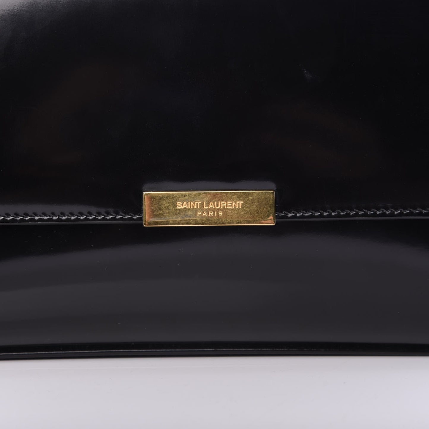 Patent Le 90 Shoulder Bag Black