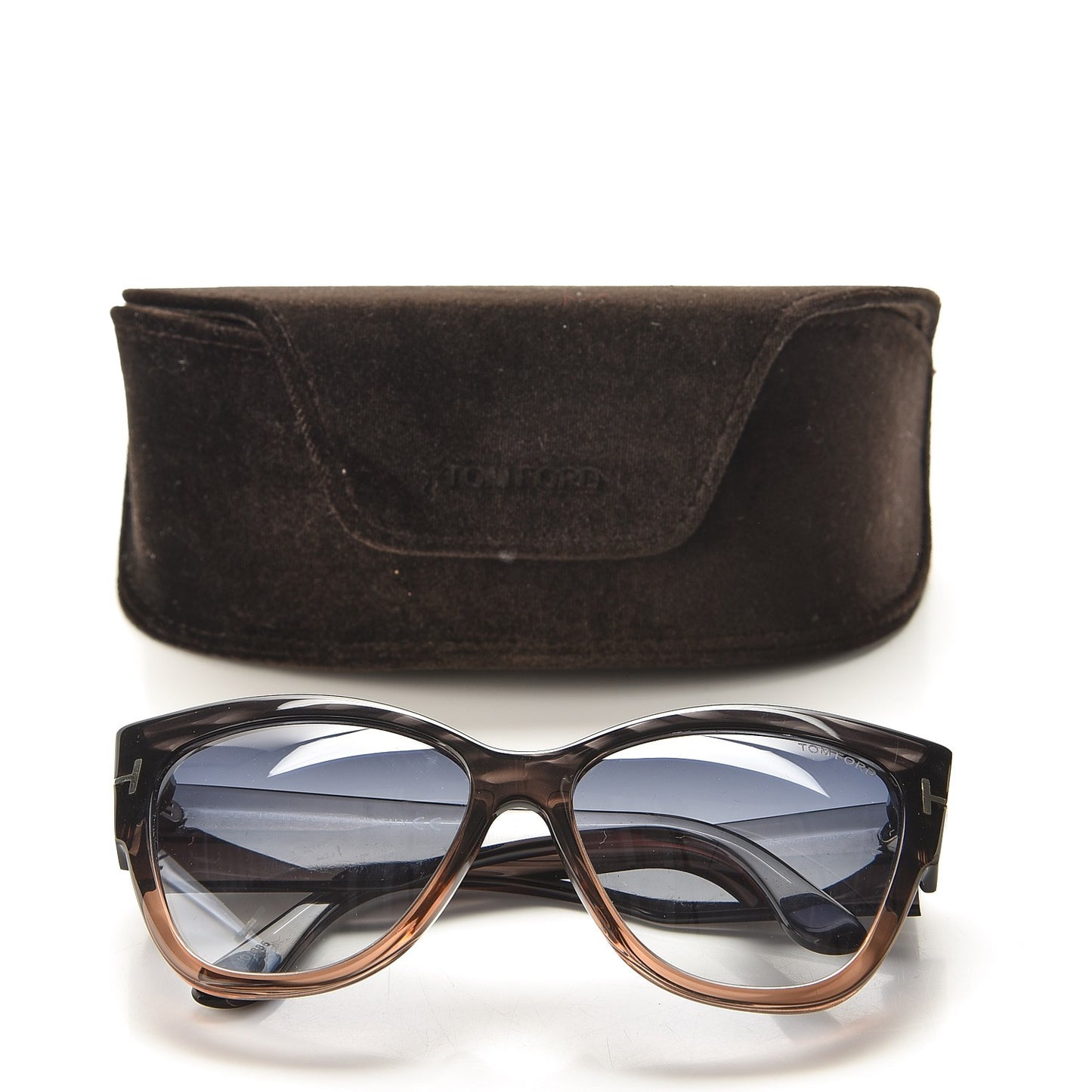 Anoushka Sunglasses TF371 Melange Grey Peach