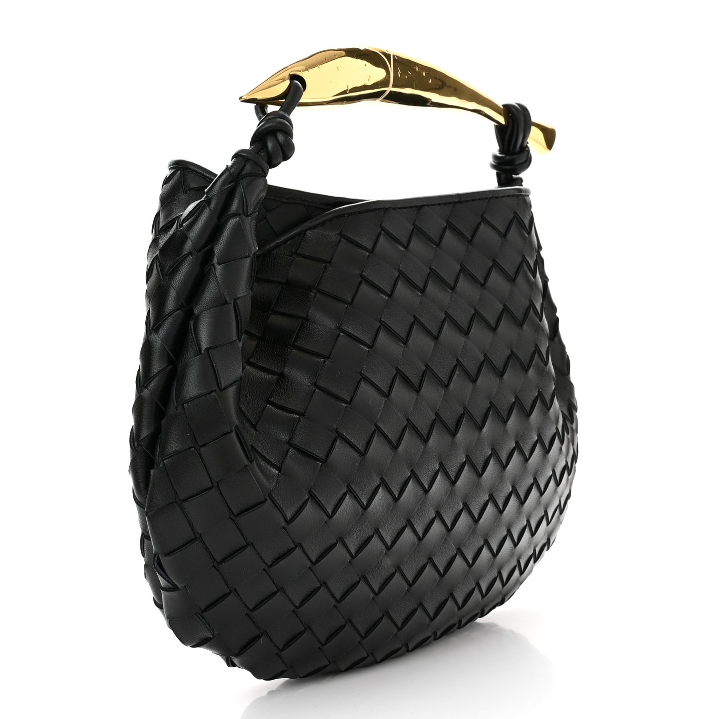 Nappa Intrecciato Sardine Bag Black