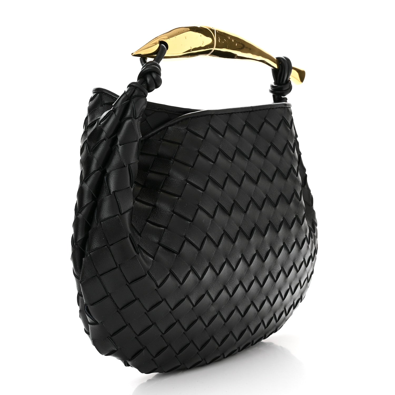 Bottega Veneta Nappa Intrecciato Sardine Bag Black 3 of 10