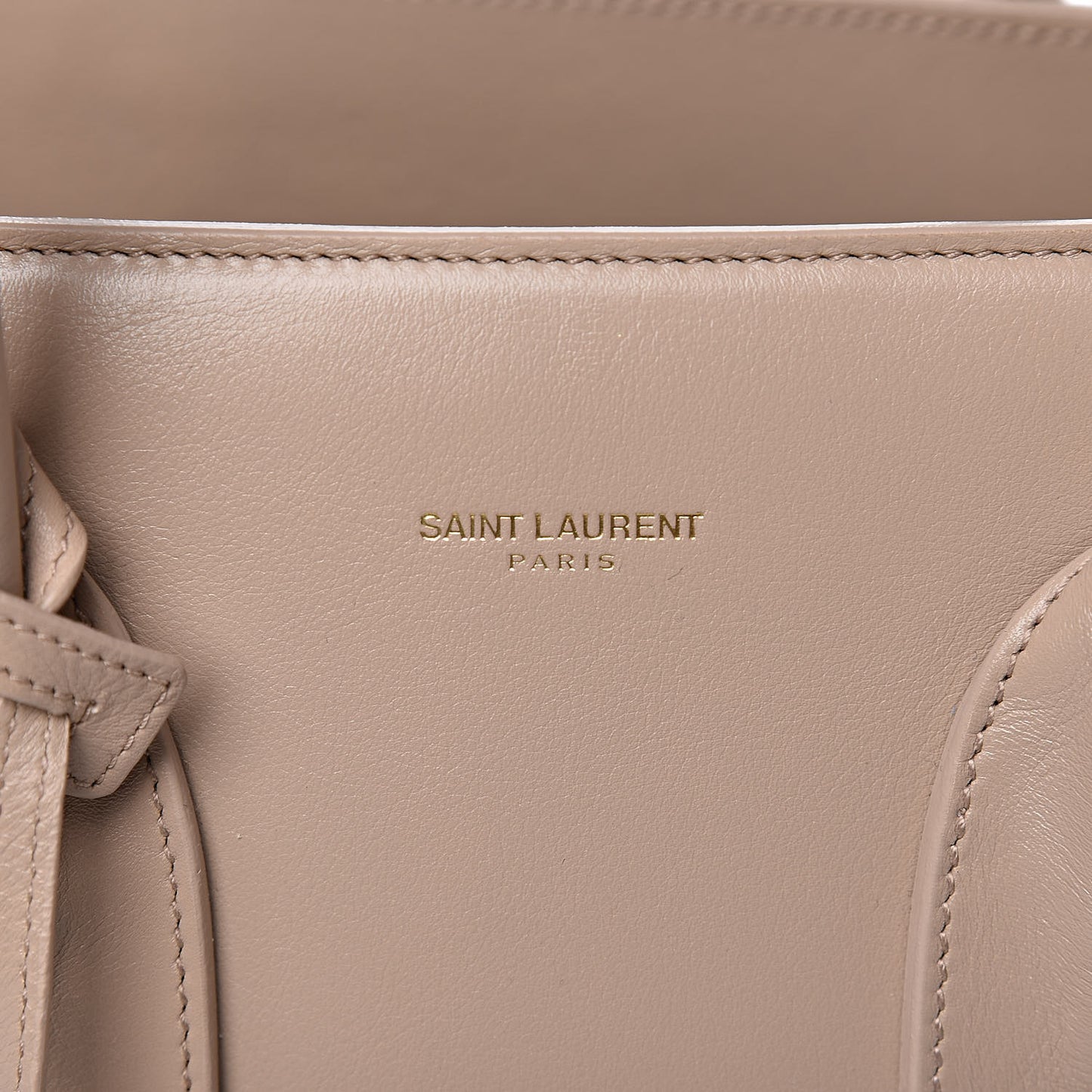 Calfskin Small Sac De Jour Dark Beige