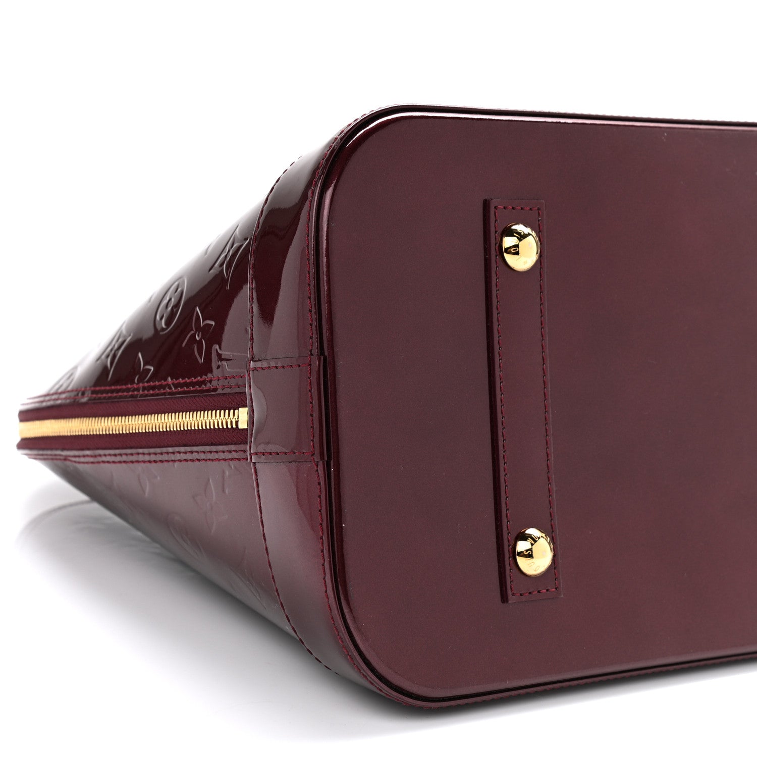 Louis Vuitton Vernis Alma GM Rouge Fauviste 9 of 10