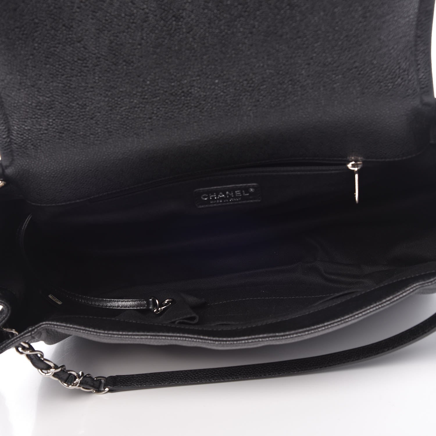 Chanel Caviar Timeless CC Accordion Flap Black 5 of 7