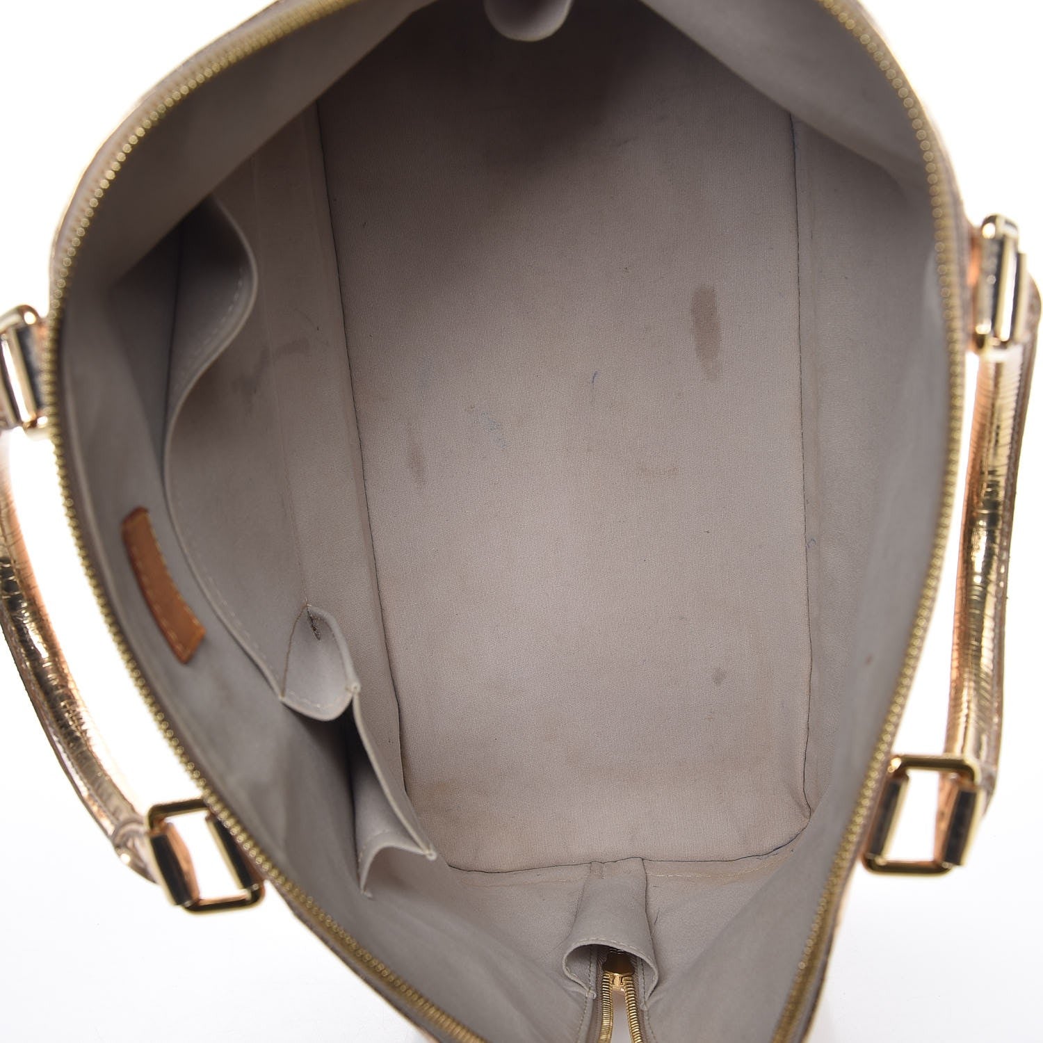 Louis Vuitton Monogram Miroir Alma MM Gold 5 of 10