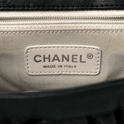 Chanel Washed Lambskin Quilted Mini Chain Around Flap Black 6 of 14