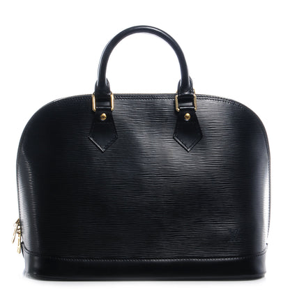 Louis Vuitton Epi Alma PM Black 1 of 7