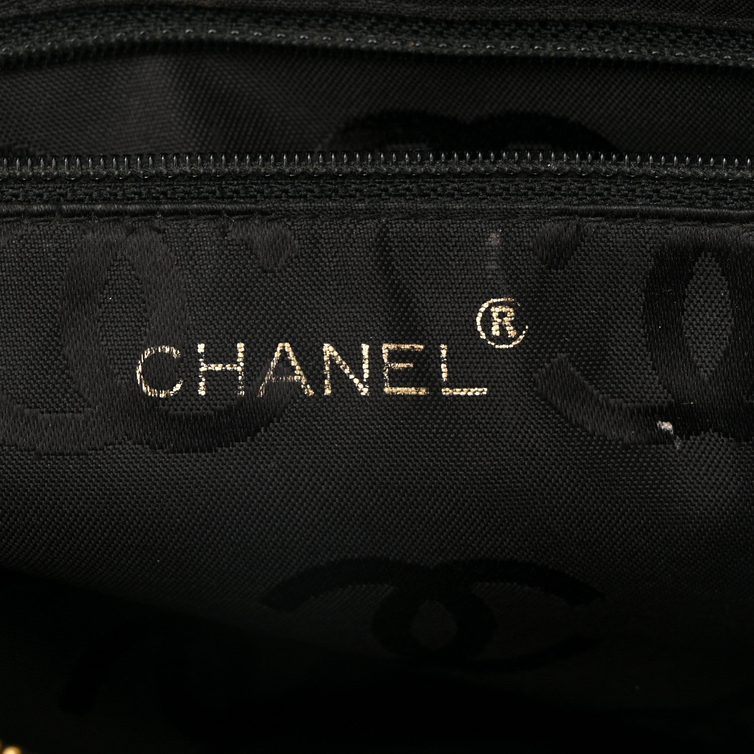 Chanel Caviar Chevron Quilted Camera Case Black 6 of 12