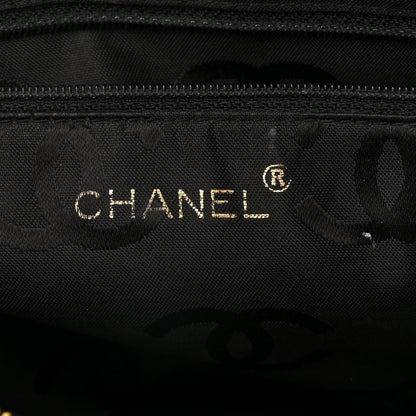 Chanel Caviar Chevron Quilted Camera Case Black 6 of 12