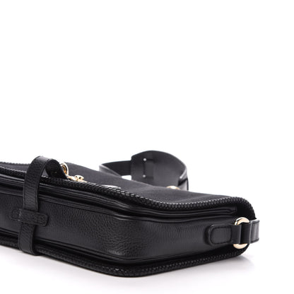 Gucci Monogram Medium Marrakech Messenger Bag Black 10 of 11