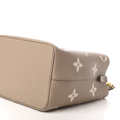 Louis Vuitton Empreinte Monogram Giant Neonoe MM Tourterelle Creme 11 of 14