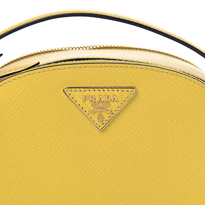 Prada Saffiano Lux Odette Crossbody Sole 8 of 10