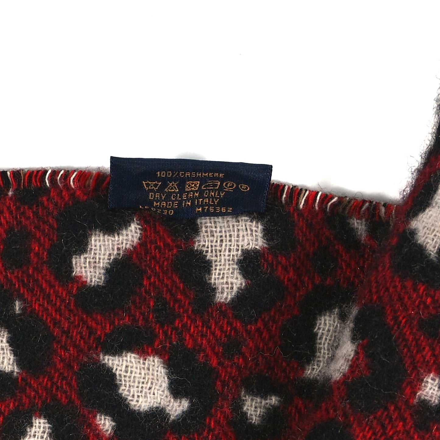 Cashmere Monogram Mini Reykjavik Scarf Brown
