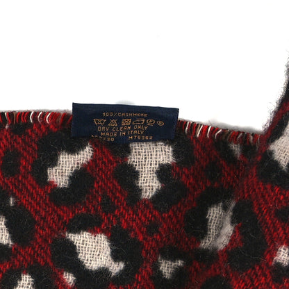 Louis Vuitton Cashmere Monogram Mini Reykjavik Scarf Brown 3 of 4