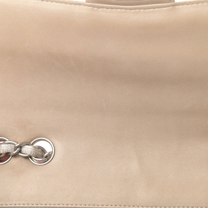 Chanel Nylon Medium Travel Flap Light Beige 13 of 13