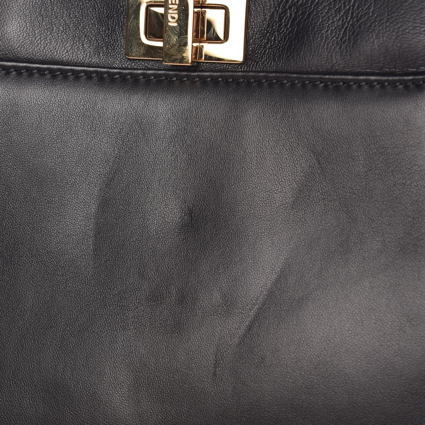 Nappa Mini Peekaboo Iconic Satchel Black