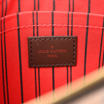 Louis Vuitton Damier Ebene Neverfull MM GM Pochette 6 of 8