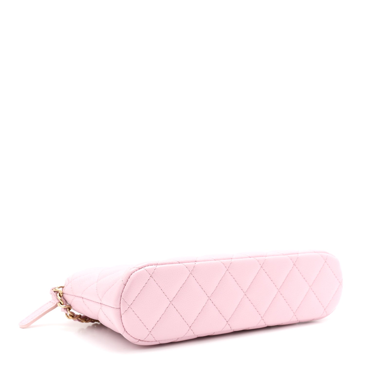 Chanel Caviar Quilted Classic Clutch With Chain Pink 4 of 11