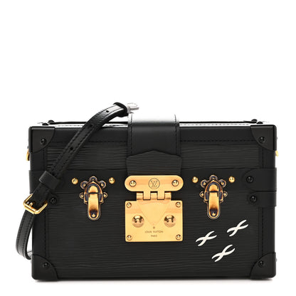 Louis Vuitton Epi Petite Malle Black 1 of 11