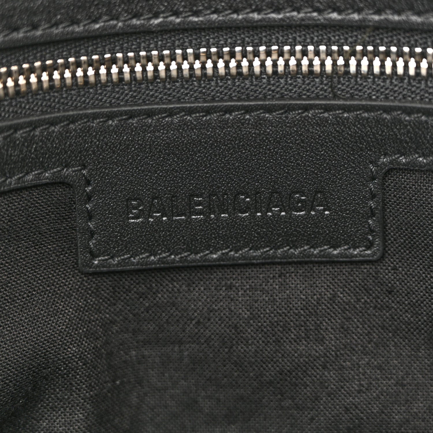 Balenciaga Agneau Arena Silver Hardware Small Le City Black 6 of 11