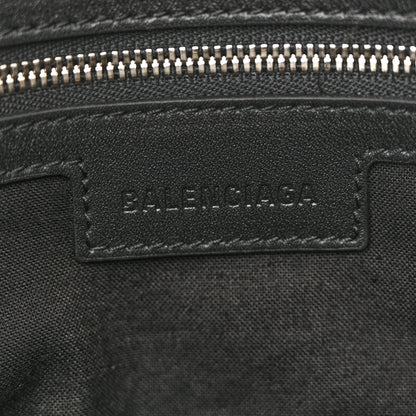 Balenciaga Agneau Arena Silver Hardware Small Le City Black 6 of 11