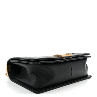 Chanel Caviar Quilted Medium Boy Flap Black 4 of 10