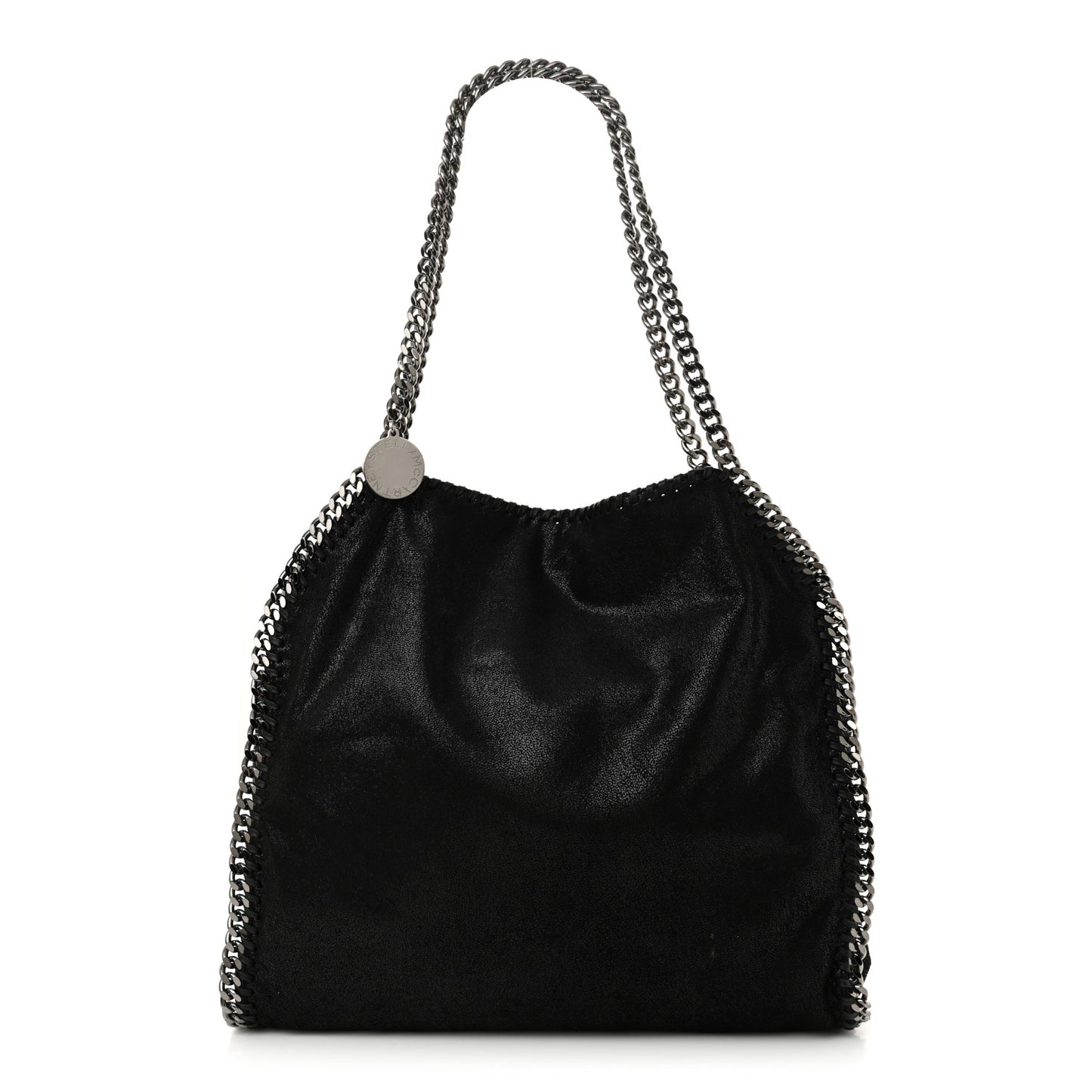 Shaggy Deer Small Falabella Tote Black